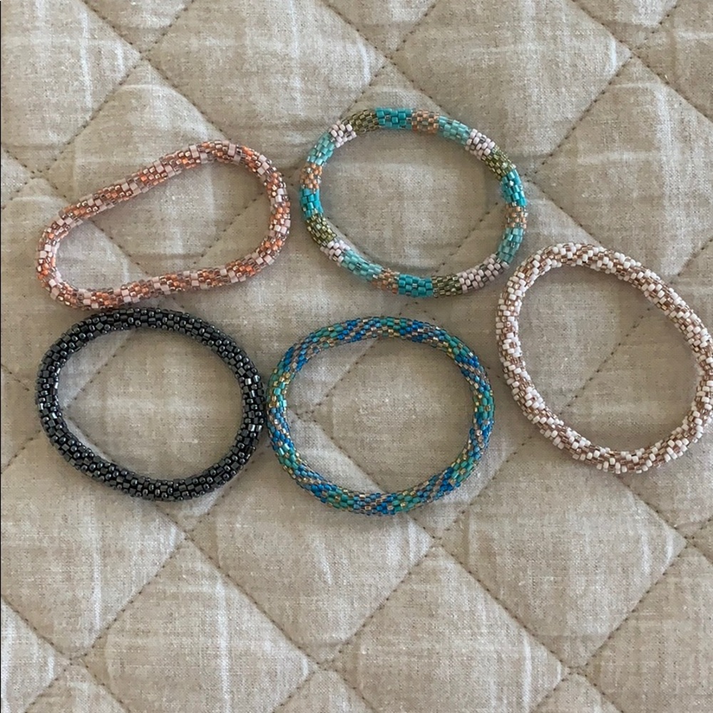 Beaded bracelets!